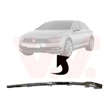 Lišta karosérie Ozdobná / ochranná lišta, nárazník VAN WEZEL 5742583