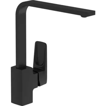 Vodovodní baterie Vitra ROOT SQUARE dřezová baterie, matná černá