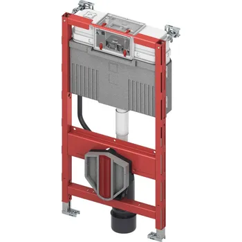 Siko TECEprofil montážní prvek pro WC s nádržkou Uni pro univerzální připojení a sprchové WC, instalační výška 98 cm