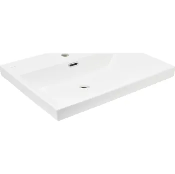 Umyvadlo Swiss aqua technologies Nábytkové umyvadlo SAT B-Way 61x46,5 cm bílá matná otvor pro baterii uprostřed SATBW6046MW