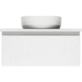 Ložnice Swiss aqua technologies Koupelnová skříňka s krycí deskou SAT Evolution 78x30x44,8 cm bílá mat SATEVO80WMD