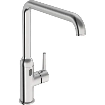 Vodovodní baterie Hansa Dřezová baterie Vantis Style se senzorem broušená ocel 5421220980