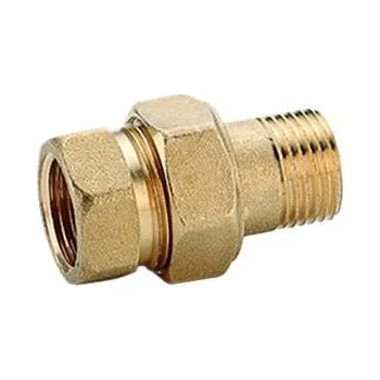 Fitinka Giacomini R18 radiátorové šroubení 1 1/4", přímé, mosaz