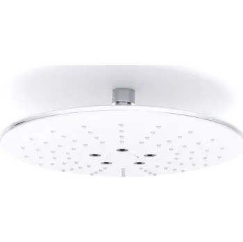 Siko Hlavová sprcha s tlačítkem bílá/chrom BSHSKP32