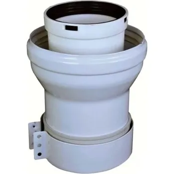 Kouřovod Regulus A2006070 vsuvka do kotle s manžetou 60/100-80/125mm, polypropylen, bílá