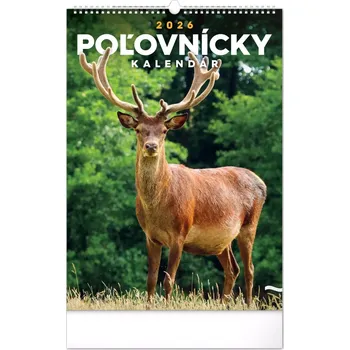 Kalendář Nástěnný kalendář Poľovnícky 2026