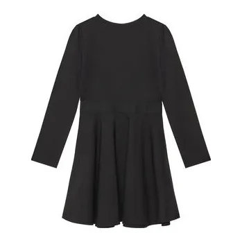 Dámské šaty Calvin Klein Jeans Každodenní šaty Logo Tape IG0IG02666 D Černá Regular Fit 10Y