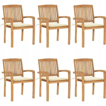 Zahradní židle VidaXL dřevěná hnědá