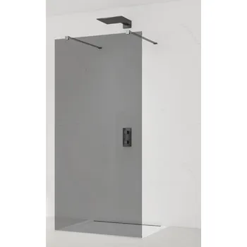 Swiss aqua technologies Sprchová zástěna Walk-in 90 cm SAT v barvě profilu Gun metal SATBWI90KSZAVGM
