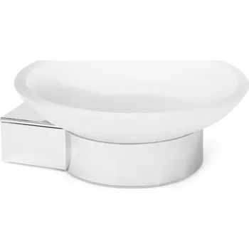 Dávkovač mýdla Swiss aqua technologies Mýdlenka SAT Project chrom/mléčné sklo SATDPROJ39