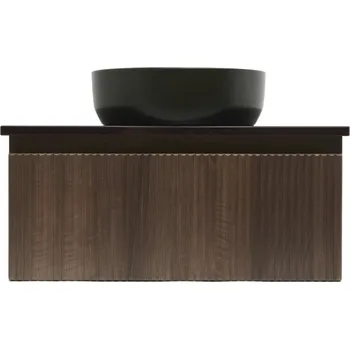 Ložnice Swiss aqua technologies Koupelnová skříňka s krycí deskou SAT Evolution 78x30x44,8 cm ořech mat SATEVO80NAD