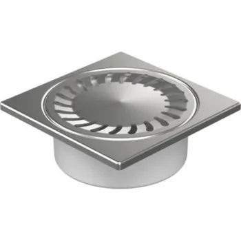 Stavebniny Chudej CHUDĚJ podlahová vpust DN50, svislý odpad, nerez