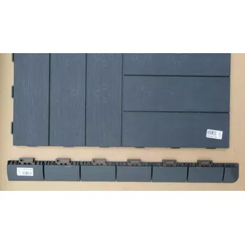 Artplast Koncový kus k dlažbě Marte antracit s otvorem