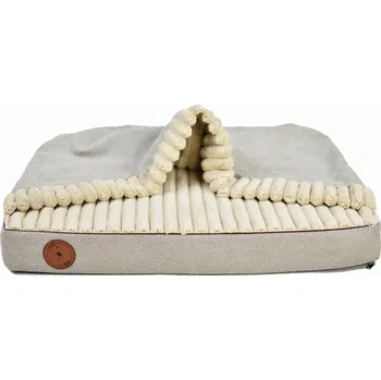 Pelíšek pro psa Lauren Design Ortopedická matrace pro psy Luna, béžová Velikost: XL - 100 x 80 cm
