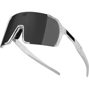 brýle FORCE GLARE transparentní, černé zrc. sklo