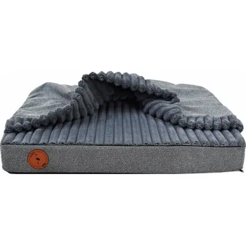 Pelíšek pro psa Lauren Design Ortopedická matrace pro psy Luna, grafit Velikost: L - 85 x 70 cm