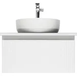 Swiss aqua technologies Koupelnová skříňka s umyvadlem a baterií SAT Evolution 58x30x44,8 cm bílá mat SATEVO60WMDBUB