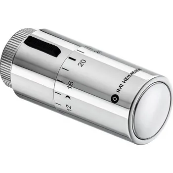 Hlavice pro radiátor Heimeier HALO termostatická hlavice M30x1,5, 6-28°C, s vestavěným čidlem, chrom