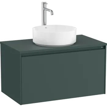 Šatní skříň Roca Koupelnová skříňka pod umyvadlo ONA 79,4x44,3x45,7 cm zelená mat ONADESK801ZZM