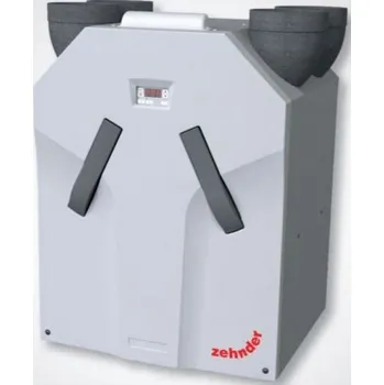 Klimatizace Zehnder COMFOAIR STANDARD 375 VL ERV větrací jednotka 375m3/hod, nástěnná, levé provedení, předehřívací registr, s entalpickým výměníkem