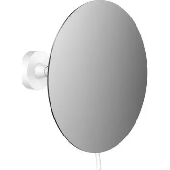 Kosmetické zrcátko Emco CONCEPT WHITE kosmetické zrcátko 200 mm, zvětšovací, matná bílá