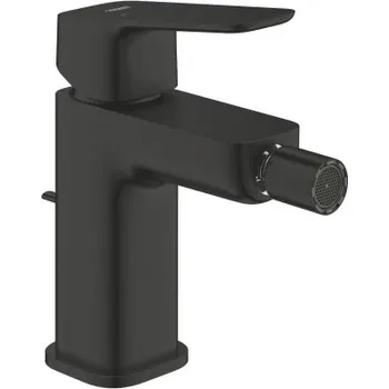Bidet Grohe CUBEO bidetová stojánková baterie, s odtokovou soupravou, matte black