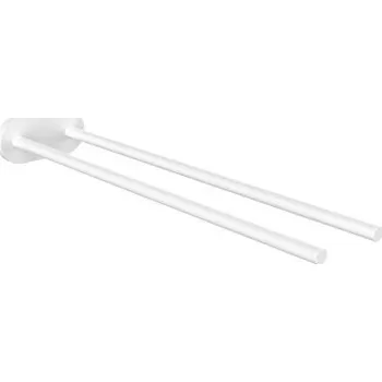 Emco CONCEPT WHITE držák ručníků 399 mm, dvojramenný, matná bílá