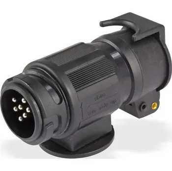 Přívěs k motorovému vozidlu DEMA Redukce zásuvky tažného zařízení 13 pin na 7 pin