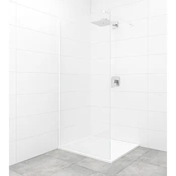 Swiss aqua technologies Sprchová zástěna Walk-in 90 cm SAT v barvě profilu bílá SATBWI90PRB