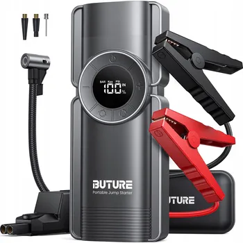BUTURE Nouzové spouštění, startovací baterie, přenosný 150PSI 2500A