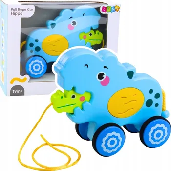 Hračka pro nejmenší INTERAKTIVNÍ HROCH K TAŽENÍ SE ZVUKY MODRÝ