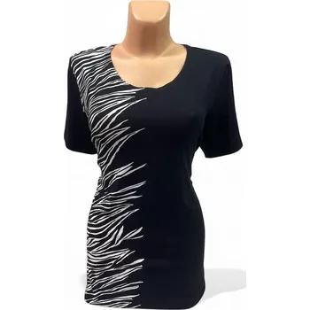 Dámská tunika Halenka Jituš, Barva Černá, Velikost XL 44, Materiál 96% Viskoza 4% Lycra