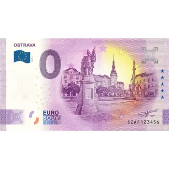 0 EUR bankovka Ostrava 2019