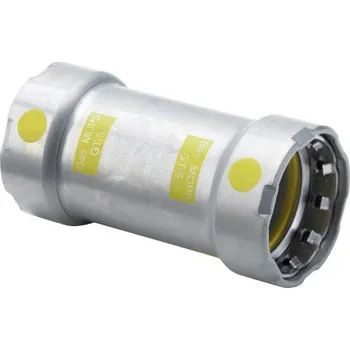 rozdělovač topení Viega MEGAPRESS G 4615.5 posuvná objímka 3/4", lisovací, plyn, uhlíková ocel