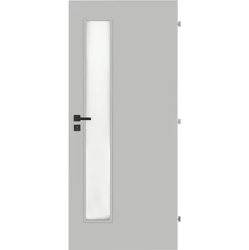 Interiérové dveře Naturel Interiérové dveře Deca levé 80 cm šedá matná DECA10SM80L