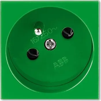 Elektrická zásuvka ABB Profil 45 5525N-C02347 Z Zásuvka 45x45 s ochranným kolíkem