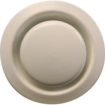 Krbová kamna Zehnder STP-1-125 ventil odváděného vzduchu DN125 talířový, bílá