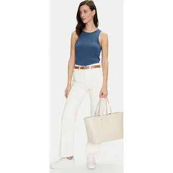 Tommy Hilfiger Top WW0WW38635 Modrá Slim Fit S