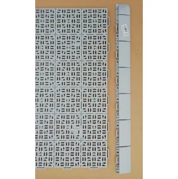 Koncový kus ARTPLAST Marte světle šedá se zámkem