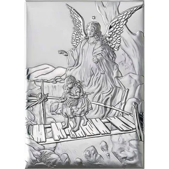 Obraz Obrázek Anděl strážný na můstku | Rozměr: 5x7 cm