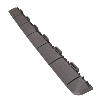 Artplast Koncový kus k dlažbě Marte hnědá s otvorem