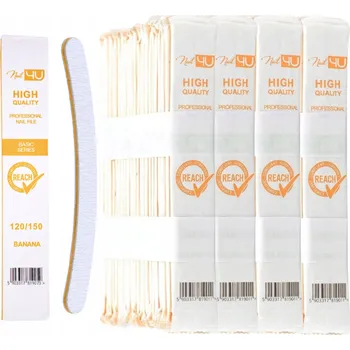 Pilník na nehty Banán 120/150 100 ks