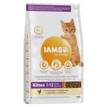 Krmivo pro kočku Iams Cat kitten Chicken 1kg