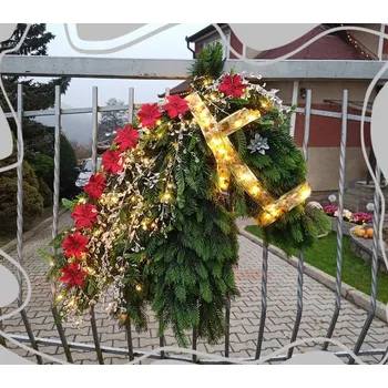 Ziimní dekorace - hlava koně