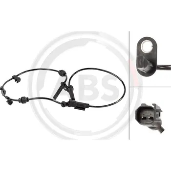 ABS Snímač počtu otáček kol A.B.S. 33019