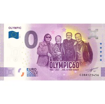 0 EUR bankovka OLYMPIC 2022
