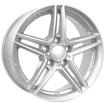 Alu kolo Alu kola RIAL M10 X, 17x7.5 5x112 ET51, stříbrná (zátěžová) vhodné pro Audi A3 8V (2013-2020), Škoda Octavia II, VW Golf 8