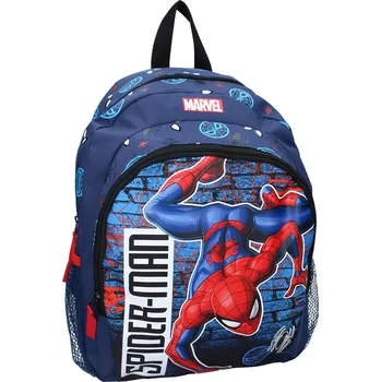 Dětský batoh Batoh do školky jednokomorový Spider-Man Vadobag pro kluky modrý
