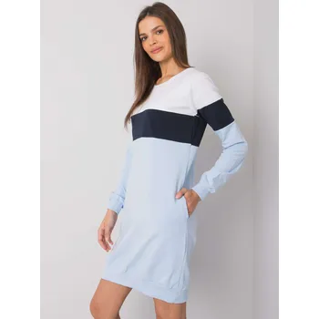 Dámské šaty Dámské šaty RV SK 5869.04 bílé a modré L