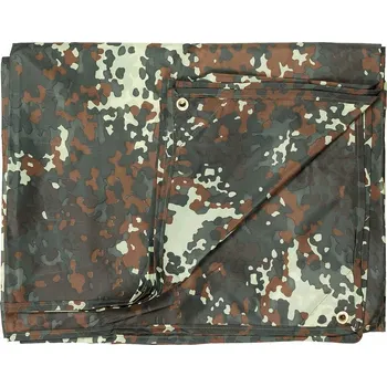 Krycí plachta Plachta maskovací flecktarn 5x6m MFH